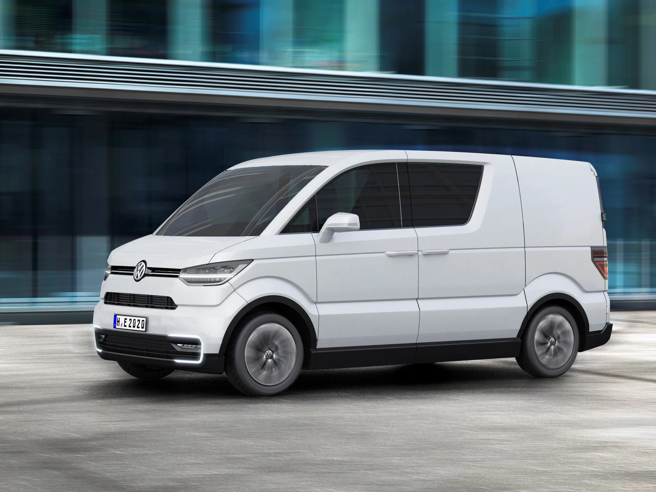 The e-Co-Motion concept from Volkswagen Commercial Vehicles