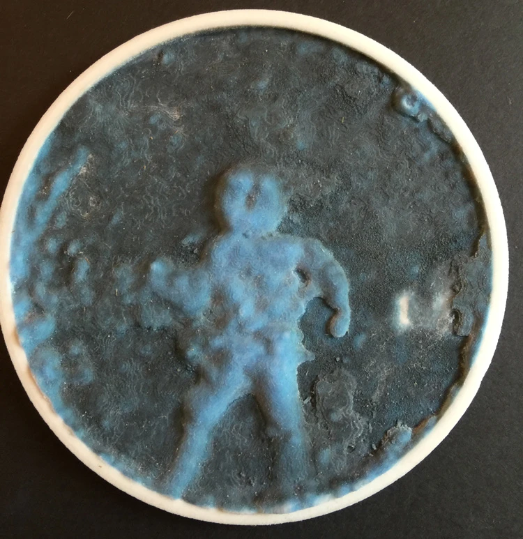 3D printout of cymascope-generated image