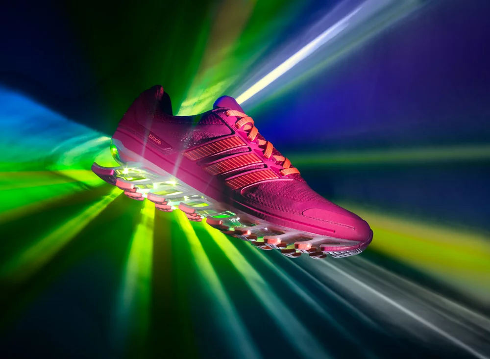 The Adidas Springblade shoes are set to hit store shelves starting Aug. 1 at a price of US$180