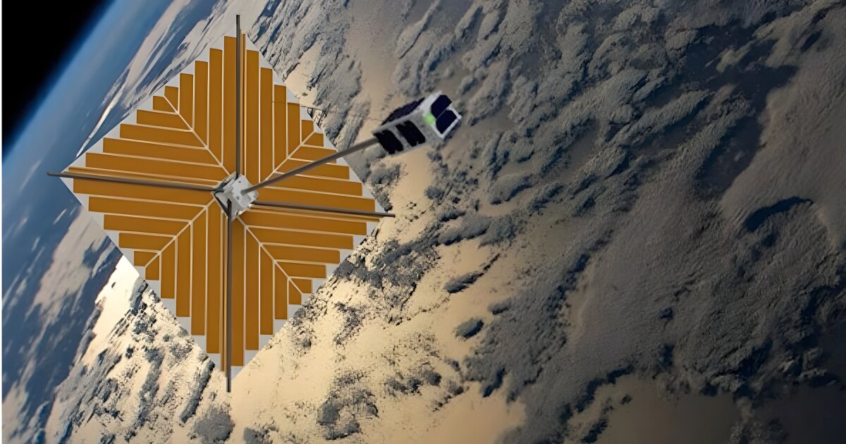 JAXA's OrigamiSat-2, which was launched on April 23rd