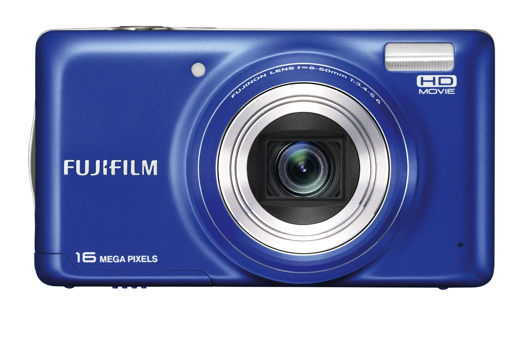 The Fujifilm FinePix T400 in blue