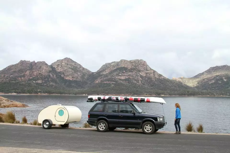 Out and about in the Gidget Trailer