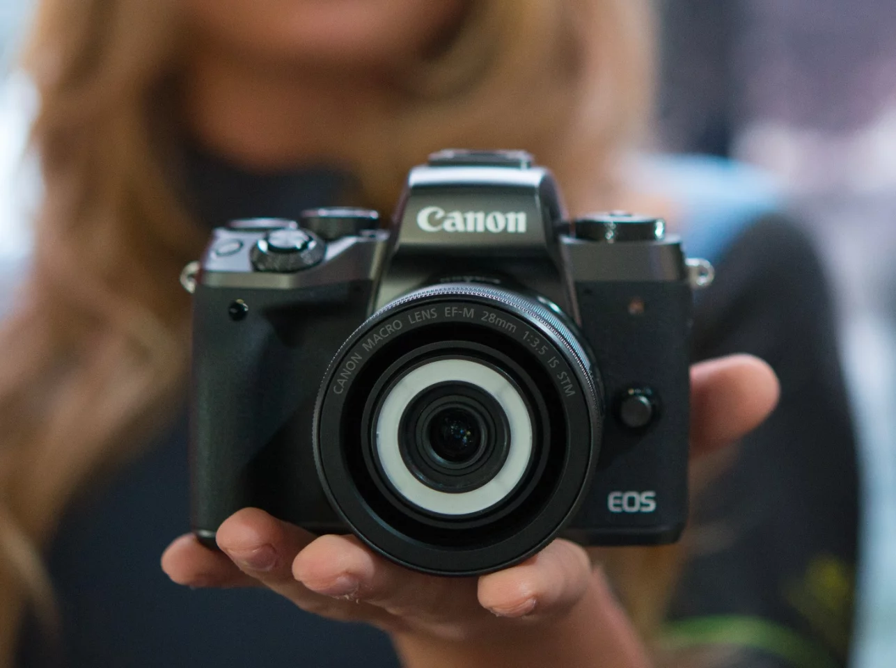 We go hands-on with the Canon EOS M5