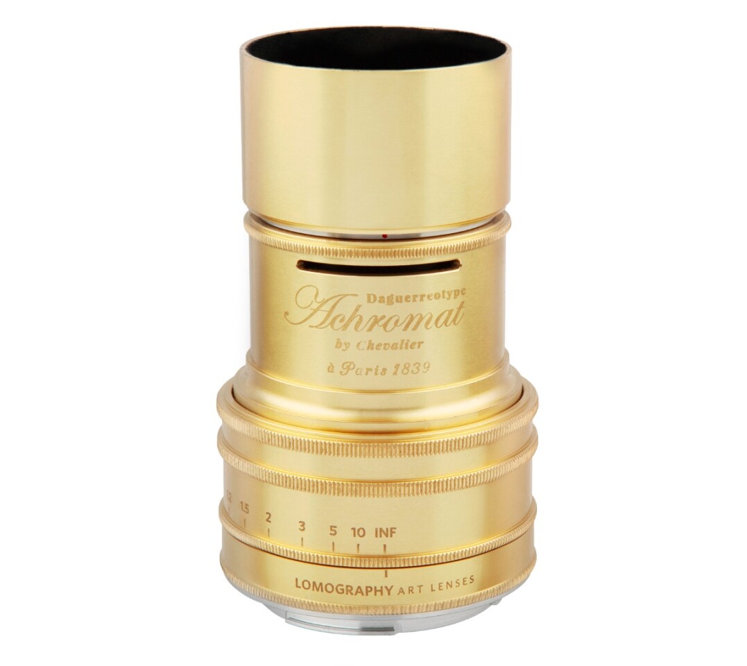 The Daguerreotype Achromat Art Lens has already secured its Kickstarter funding target several times over