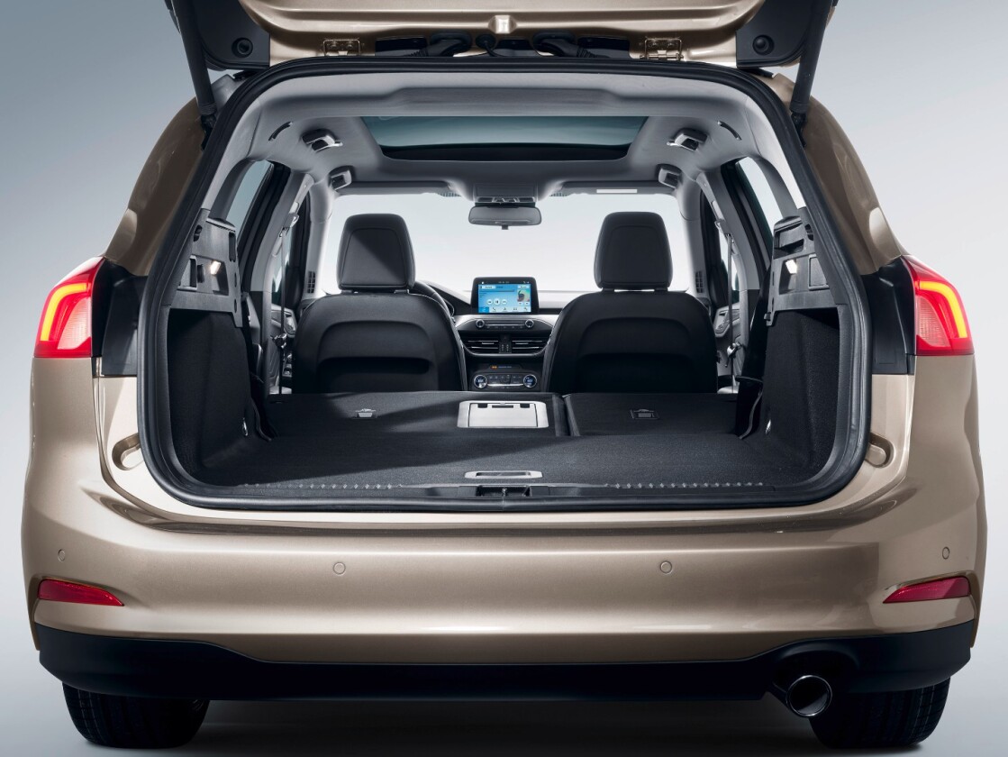 Ford Focus Titanium: plenty of room in the back