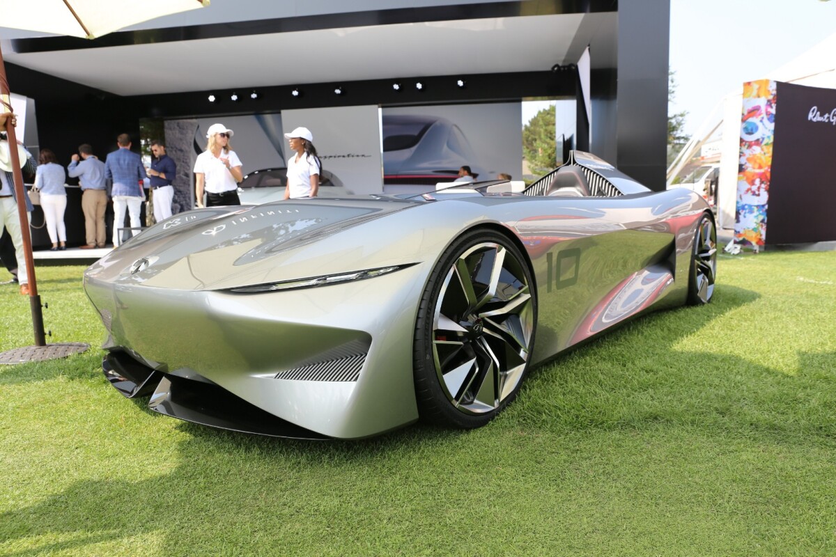 Infiniti's Concept 10 roadster at Monterey: a bit of an eye-popper