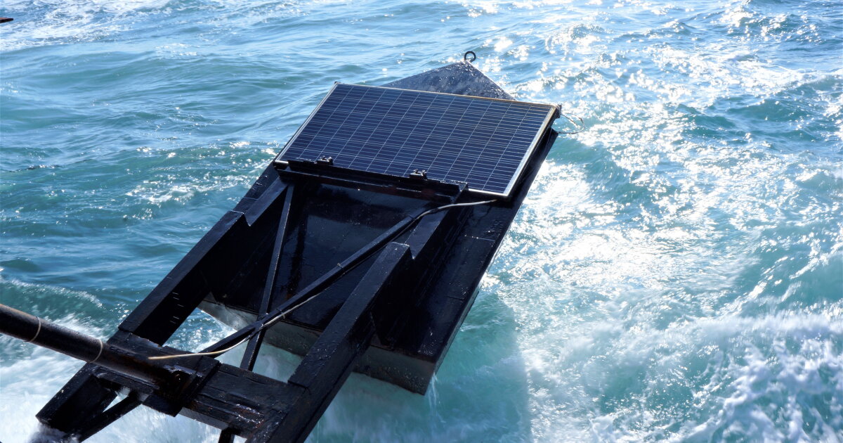 EWP starts testing combined wave/solar power system