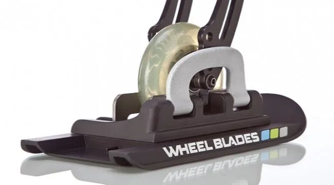 Wheelblades are designed to install quickly and easily