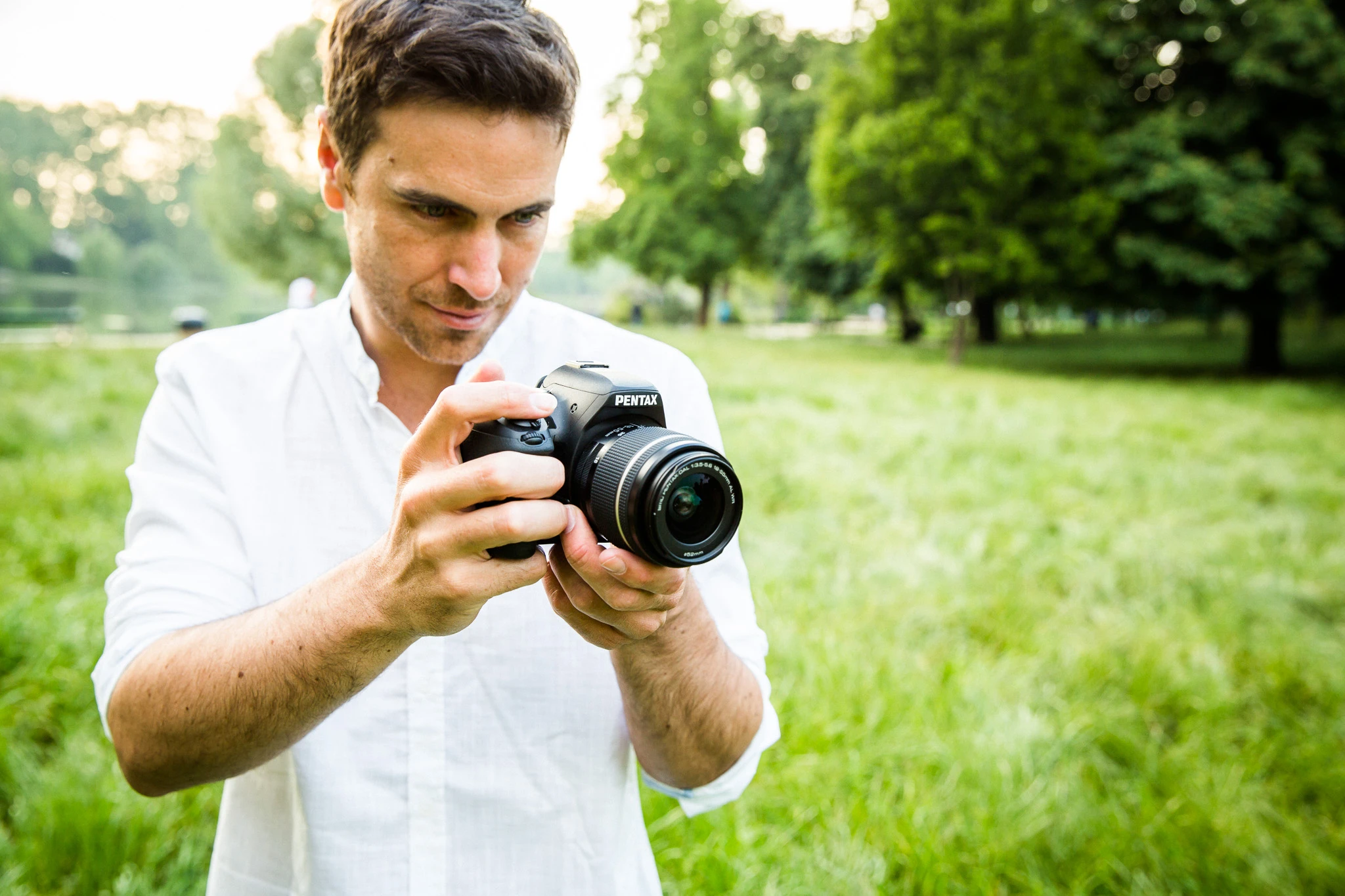 The K-50 has a 3-inch, 921,000 dot resolution LCD display