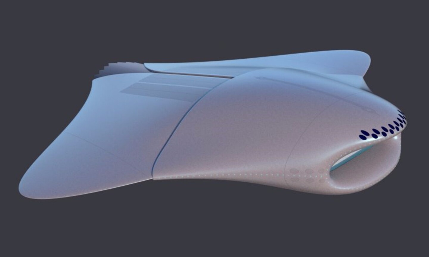 The 3-D printed hull of the Nautilus 100 mothership would be a combination of light but strong acrylic materials bonded to super-strong alloys capable of withstanding the extreme pressure at depths of 1,000 m or more