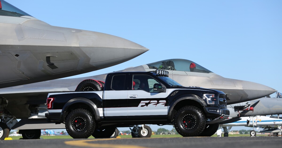 Ford F 22 Raptor F 150 Soars At Auction