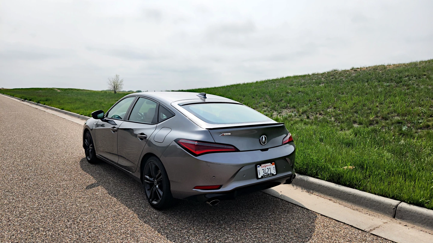 The rear hatch on the 2023 Integra makes for more cargo options when loading and unloading