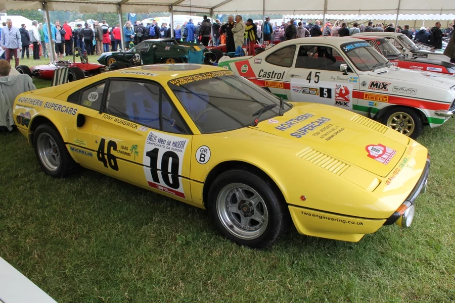 1976 Ferrari 308 driven by Tony Worswick