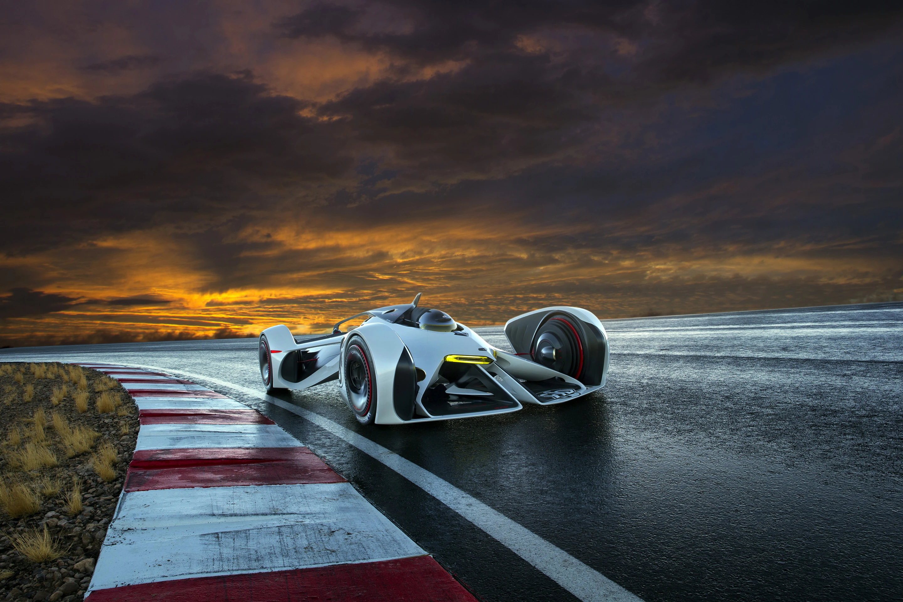 Chevy says the Chaparral 2X can hit a virtual top speed of 240 mph (Photo: General Motors)