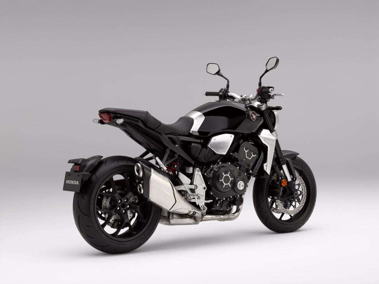 The 2018 Honda CB1000R has a brand new exhaust system