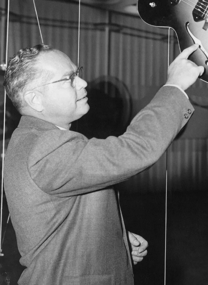 Theodore "Ted" McCarty was president of Gibson between 1950 and 1966, and helped develop such iconic guitars as the Les Paul, ES-335, SG and Flying V