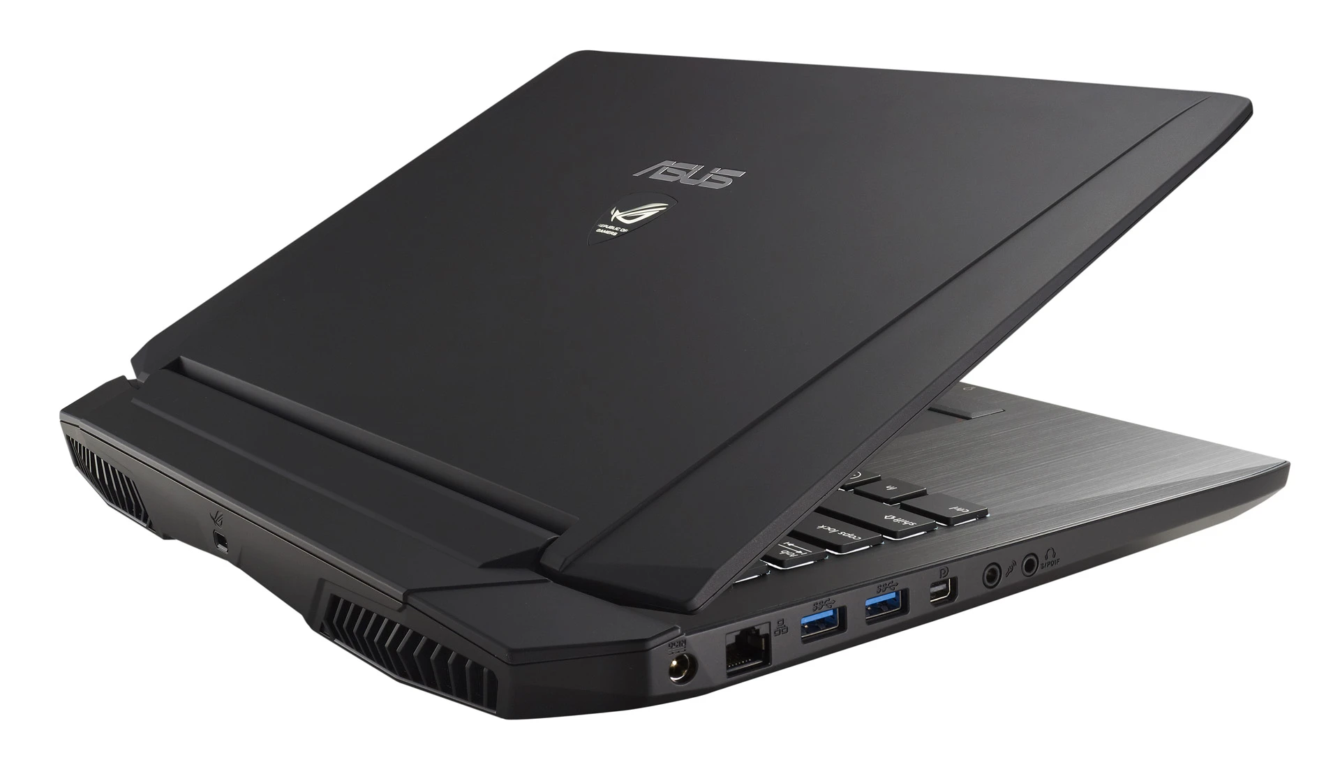 There's up to 16GB of DDR3 1,600 MHz RAM and HDD, SSD or hybrid storage options