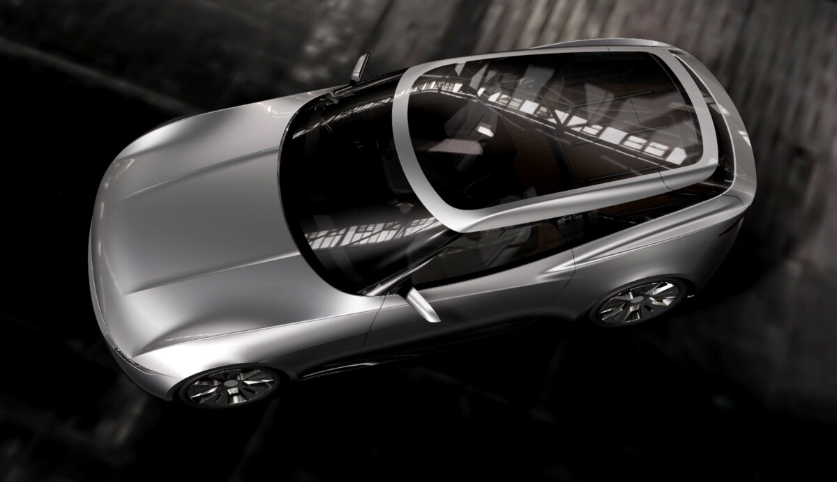The Alcraft GT has a glass roof and wraparound windscreen