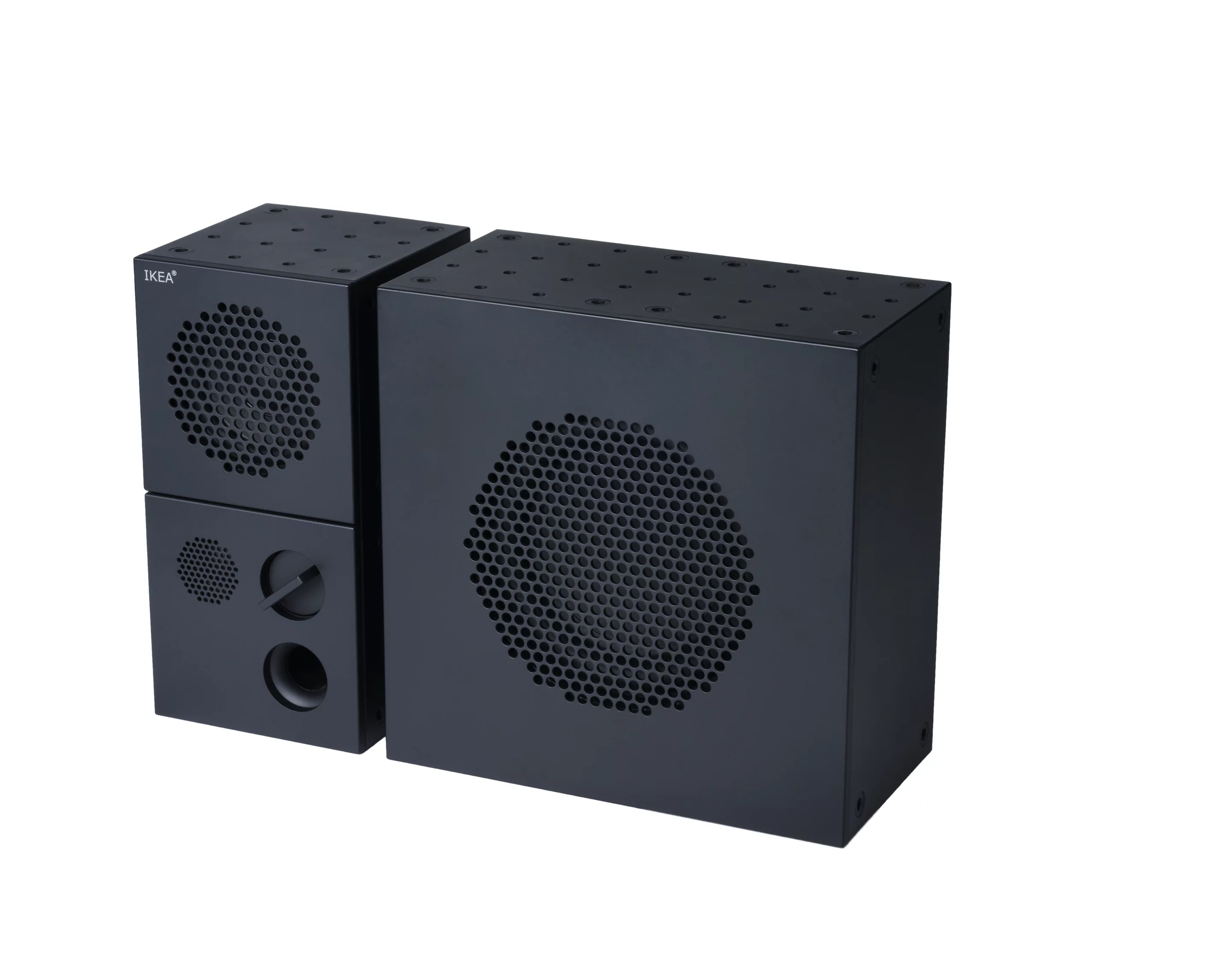 If the speaker doesn't throw out enough bass on its own, you could opt for the Frekvens speaker and subwoofer package