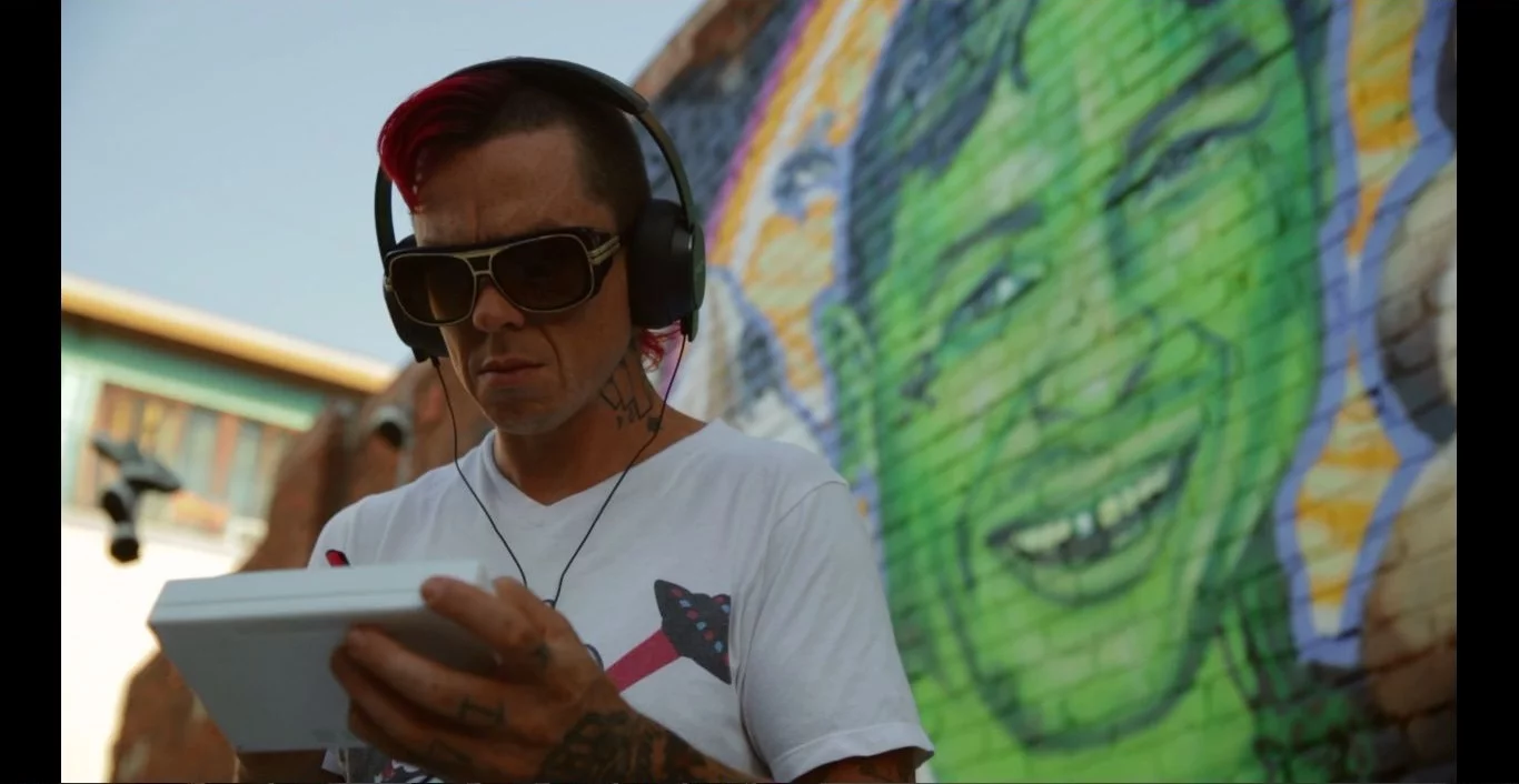 DJ Starscream (Sid Wilson) creating new grooves with the KDJ-ONE