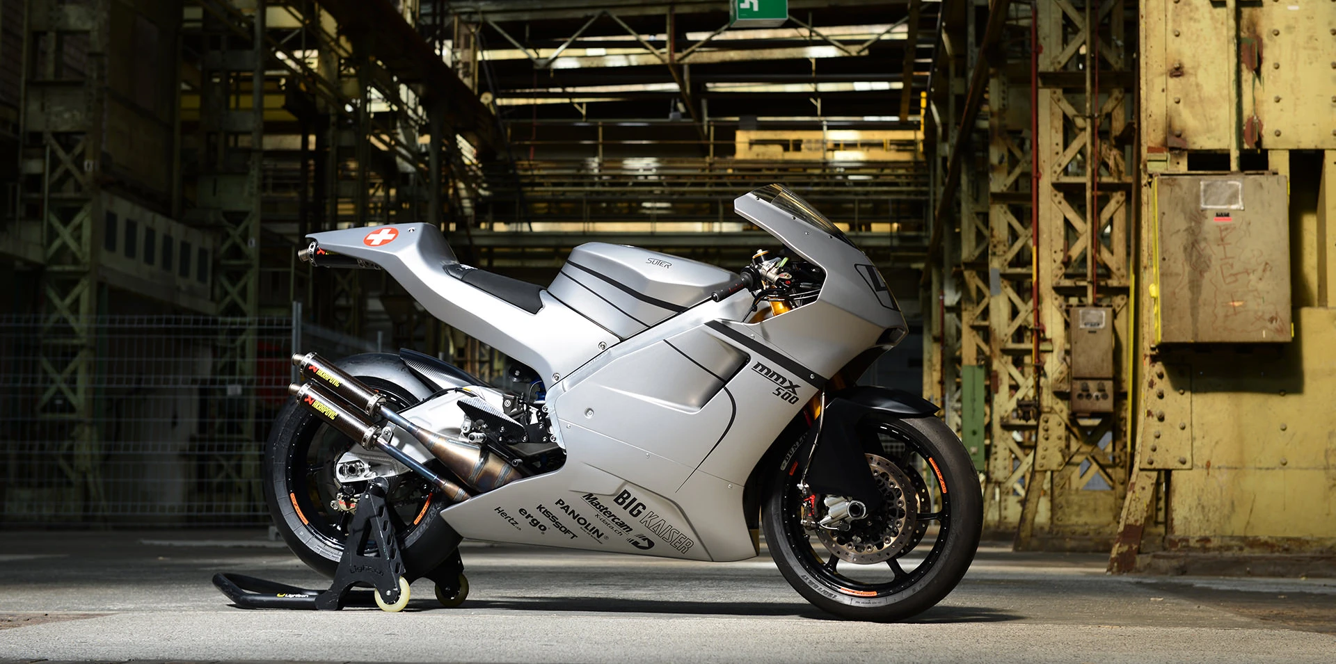 The Suter MMX 500 is as close to a full-spec GP500 racing motorcycle as the public can get