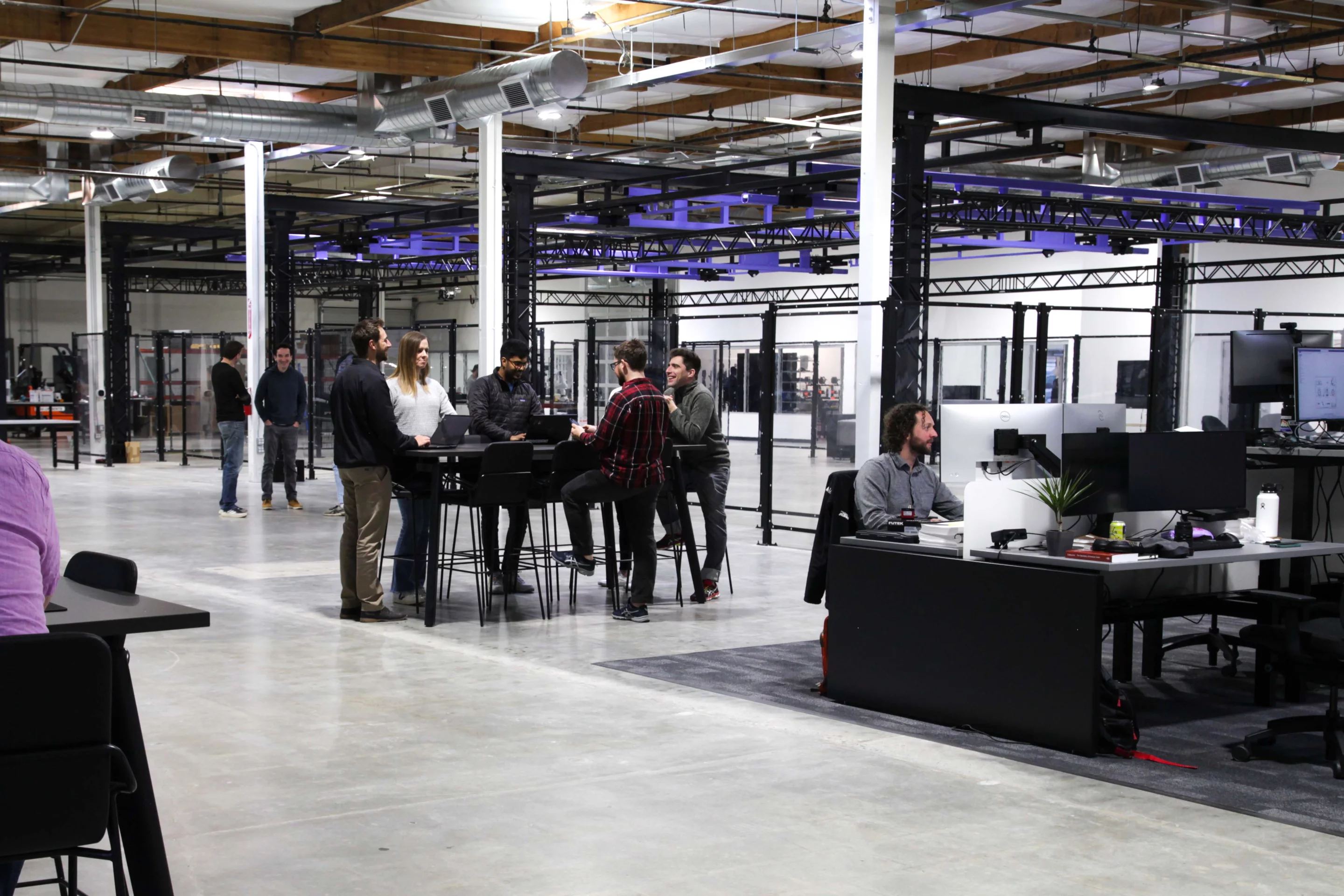 Figure's offices definitely have that startup feel going on