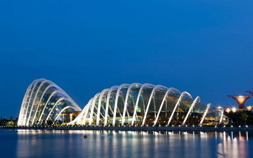 Cooled Conservatories at Gardens by the Bay, Singapore, World Building of the Year: designed by Wilkinson Eyre, Grant Associates, Atelier One and Atelier Ten.
