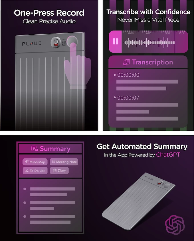Plaud Note promises excellent audio with app integration