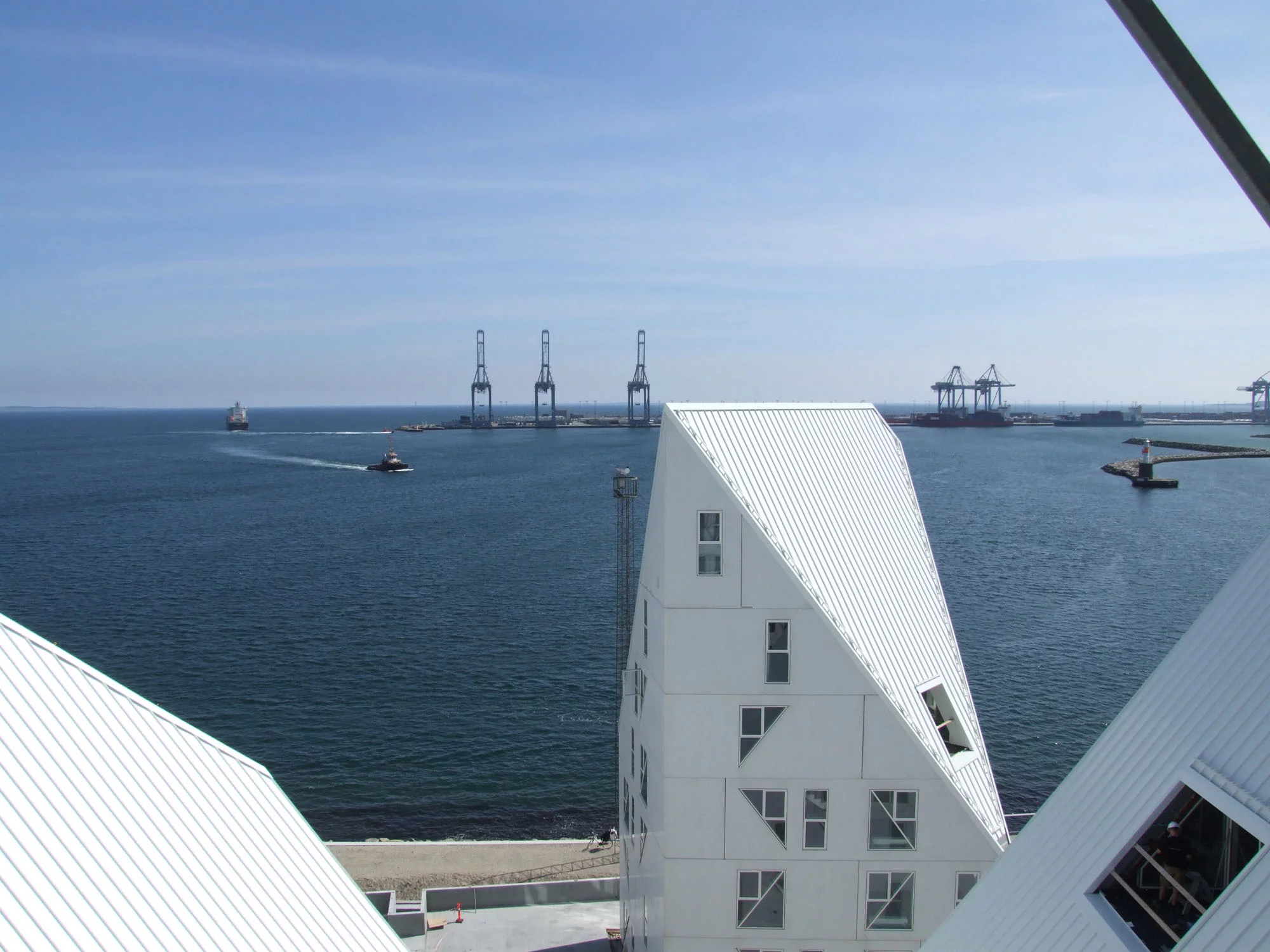 The Iceberg design means most residents of the apartments are afforded sea views