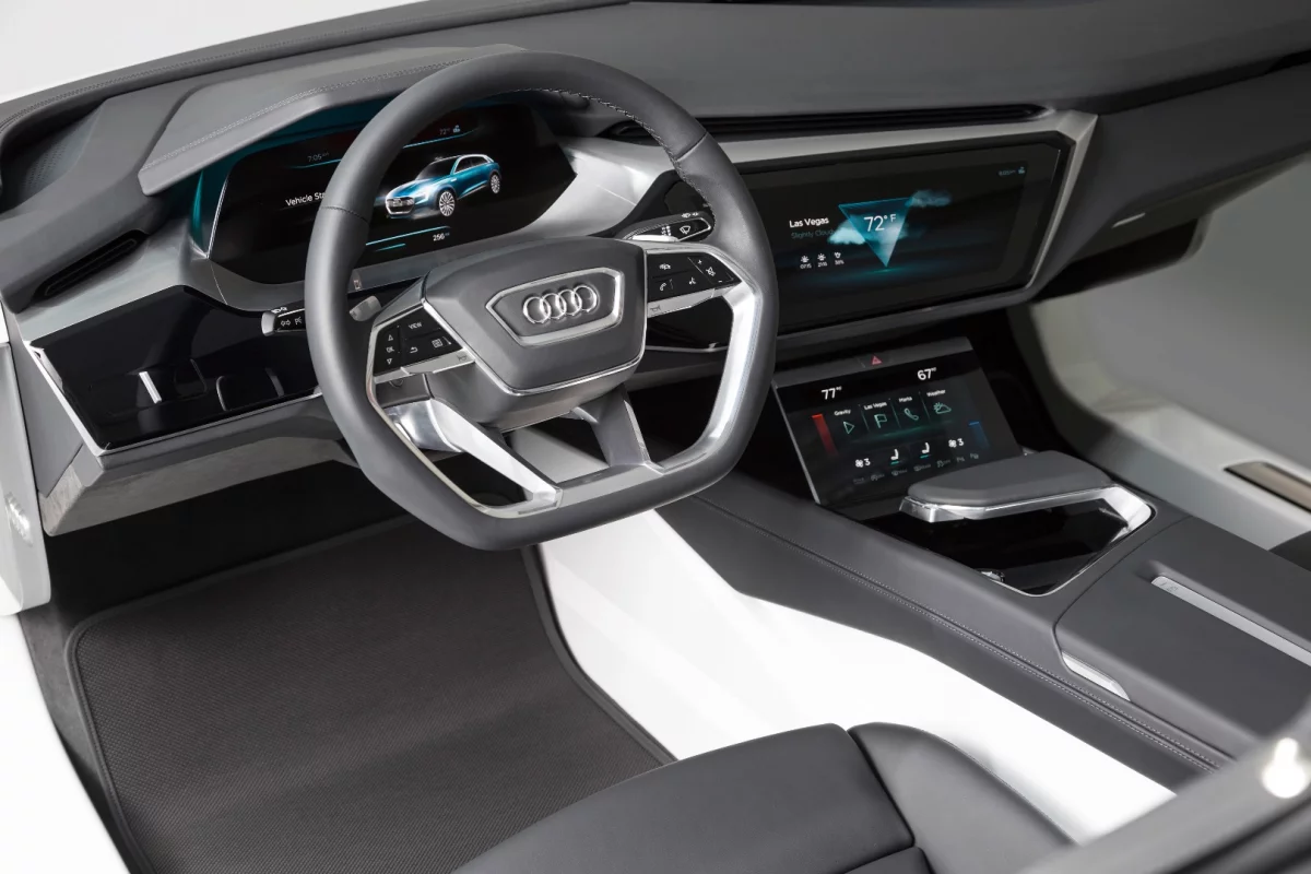 Audi shows an AMOLED-based concept interior at CES 2016