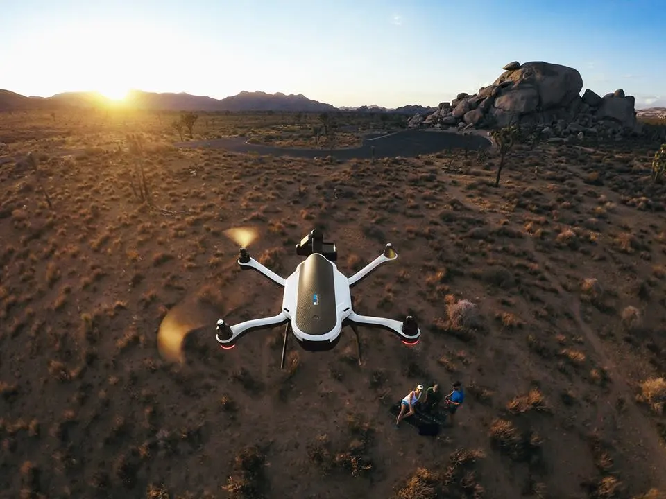 The GoPro Karma in action