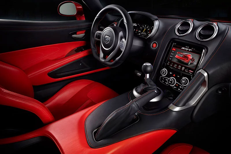 The 2013 SRT Viper interior