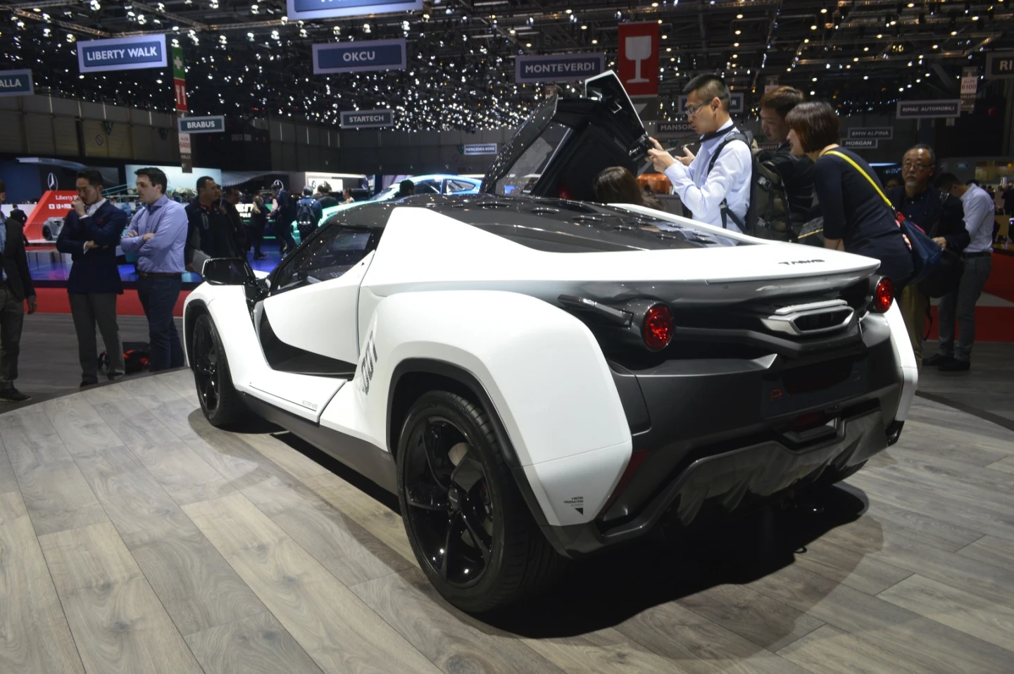 The Racemo is a similar size to a Mazda MX-5