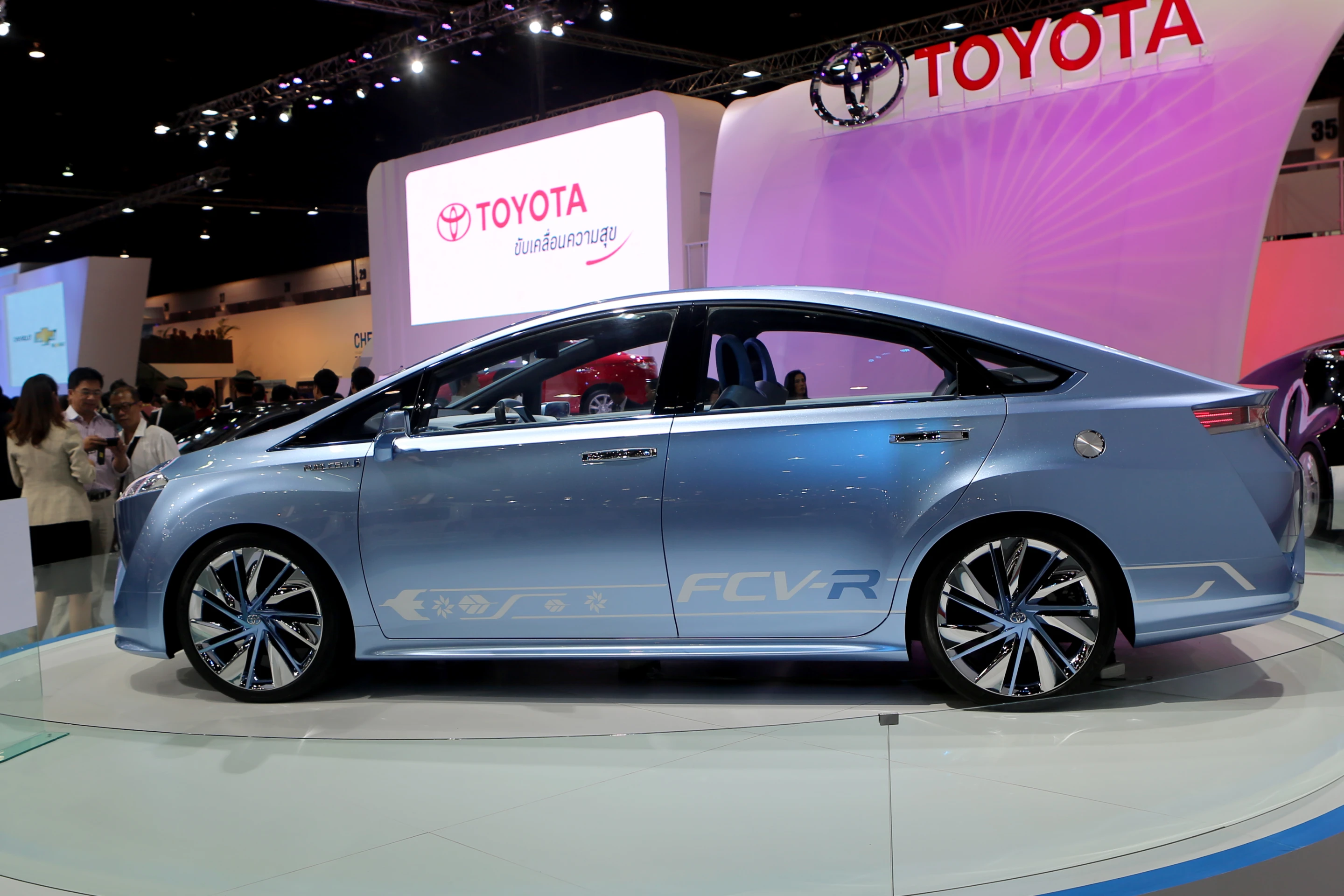 Toyota stand, Bangkok International Motor Show, 2013 (Photo: Husna Namirembe/Gizmag)