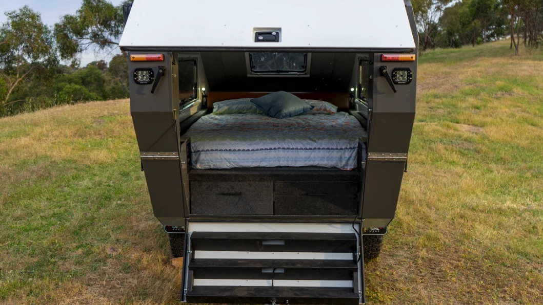 Pop the split rear hatch and jump right to bed without any setup fuss