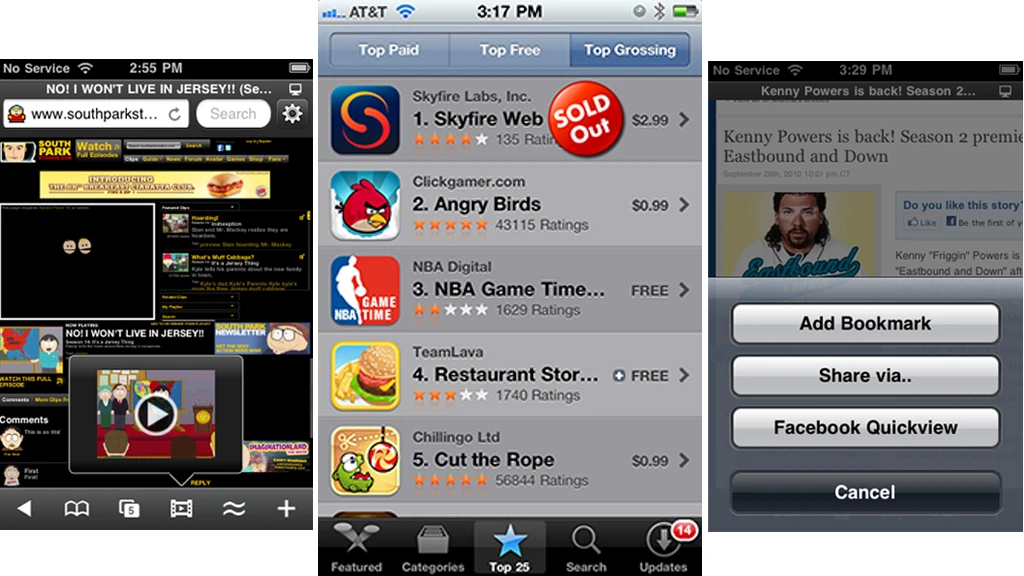 Skyfire 2.0 for iPhone "sold out" in just five hours