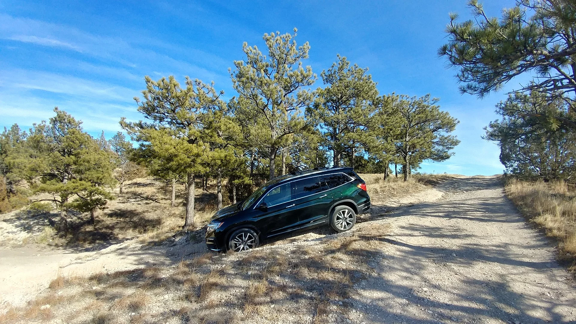 The 2019 Pilot is astute off-road, provided the driver is careful and the terrain is not too hardcore