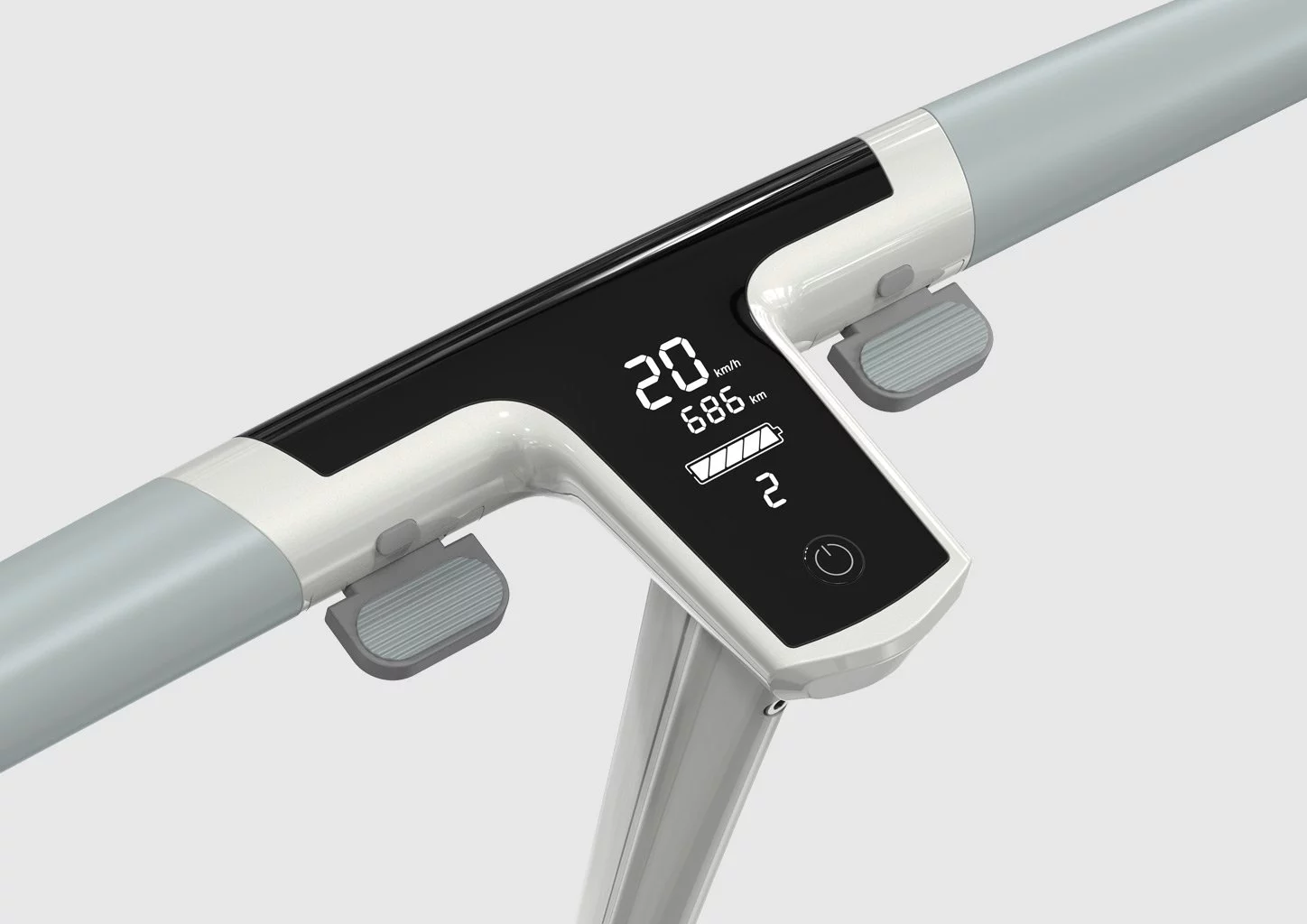 The Unagi has an integrated dashboard display and control panel