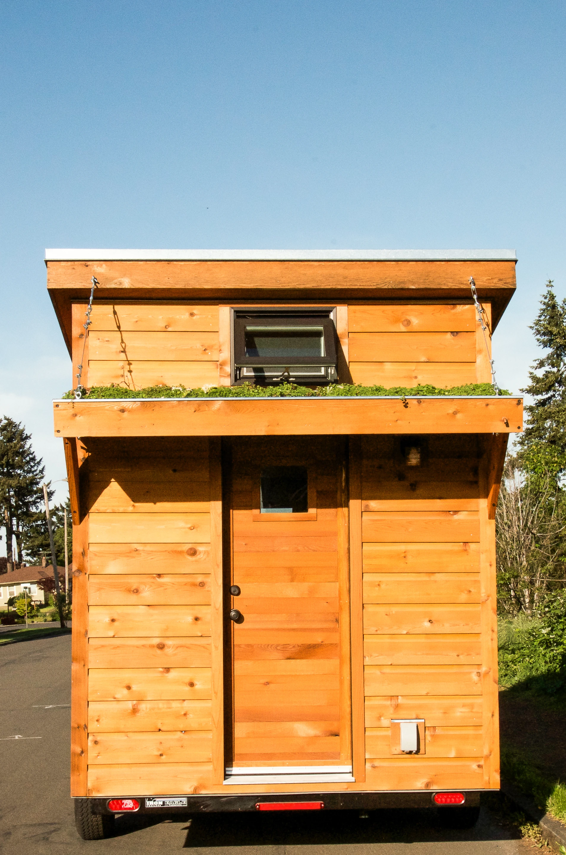Salsa Box is built from FSC certified sustainably-sourced wood and sports a metal roof (Photo: Shelter Wise)