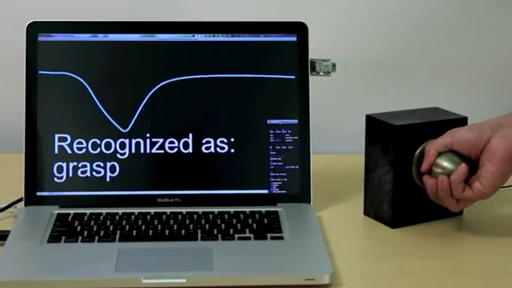 Touché could be used to add touch sensitivity to everyday objects