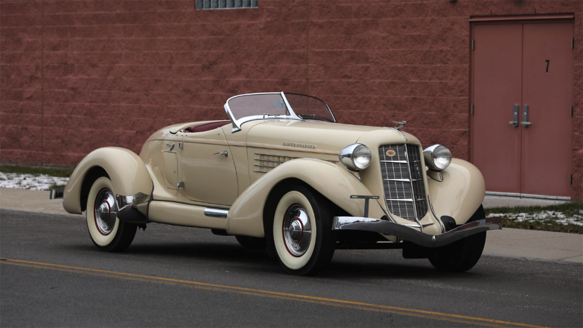 $687,500 | 1935 Auburn 851 SC Boattail Speedster | Auction Link: Worldwide