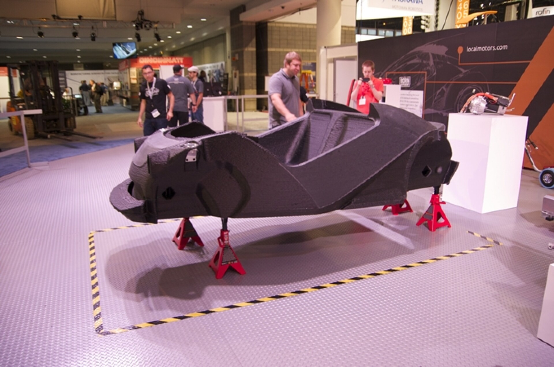 "World's first" 3D printed car created and driven by Local Motors