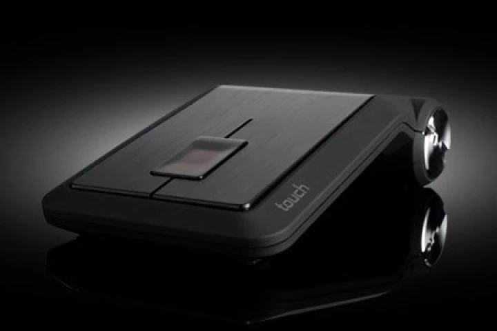 The Eclipse touchmouse features four-way touch scrolling and a sloping ergonomic design