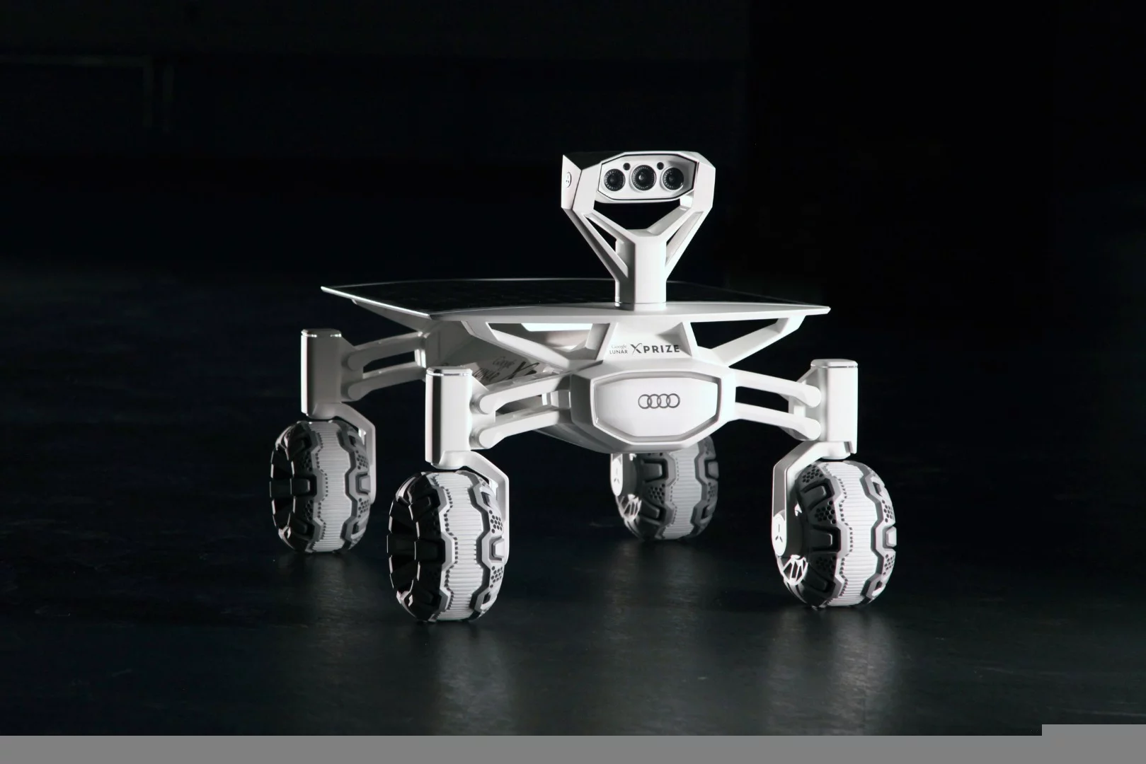 The Audi lunar Quattro will land near the Apollo 17 site