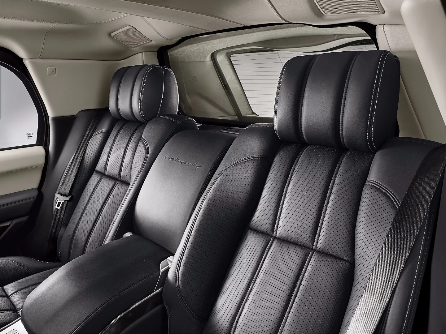 The Range Rover Sentinel has the same interior as a standard production vehicle