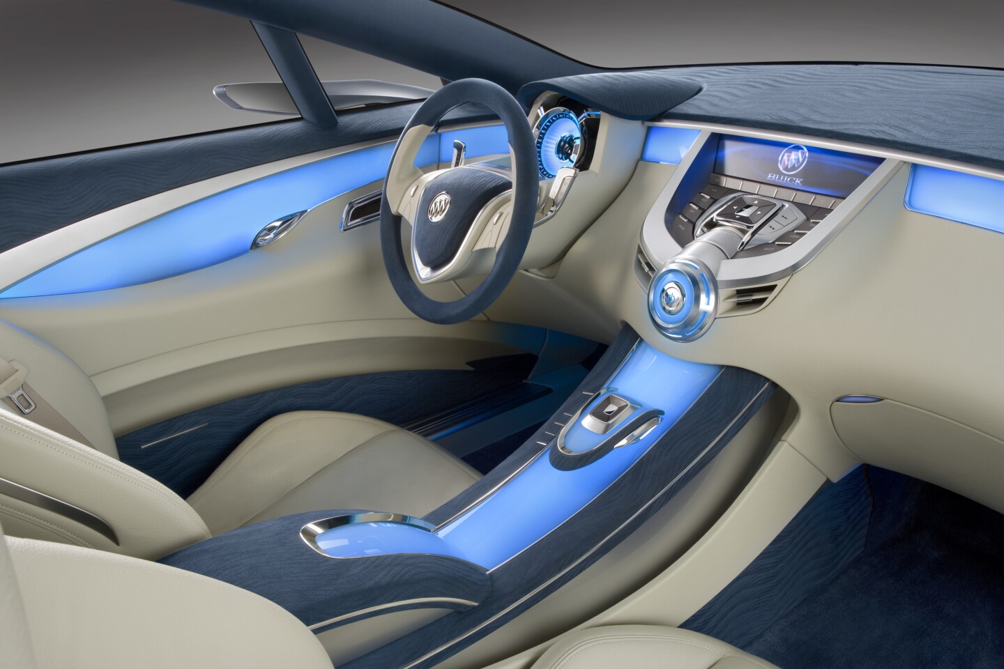 Inside the Buick Riviera concept car