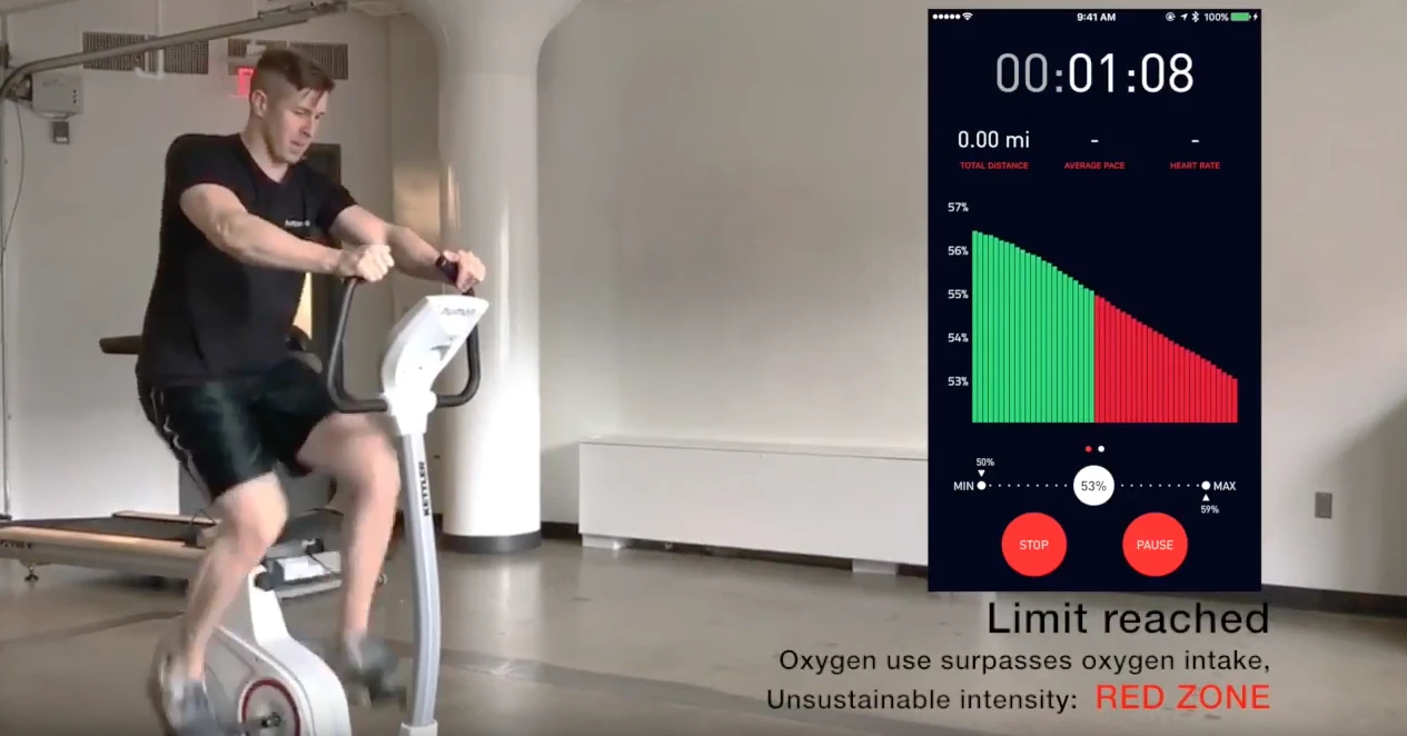 Previously for athletes to measure this metric they would have to go to a lab and undertake expensive observations