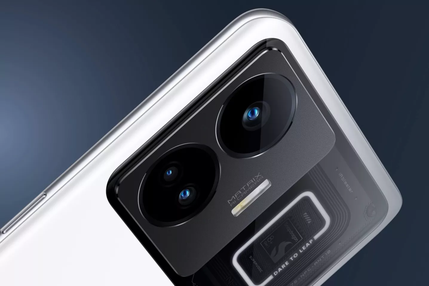 The rear camera array features a 50-MP main, 8-MP ultra-wide with 112-degree field of view and a 2-MP macro module