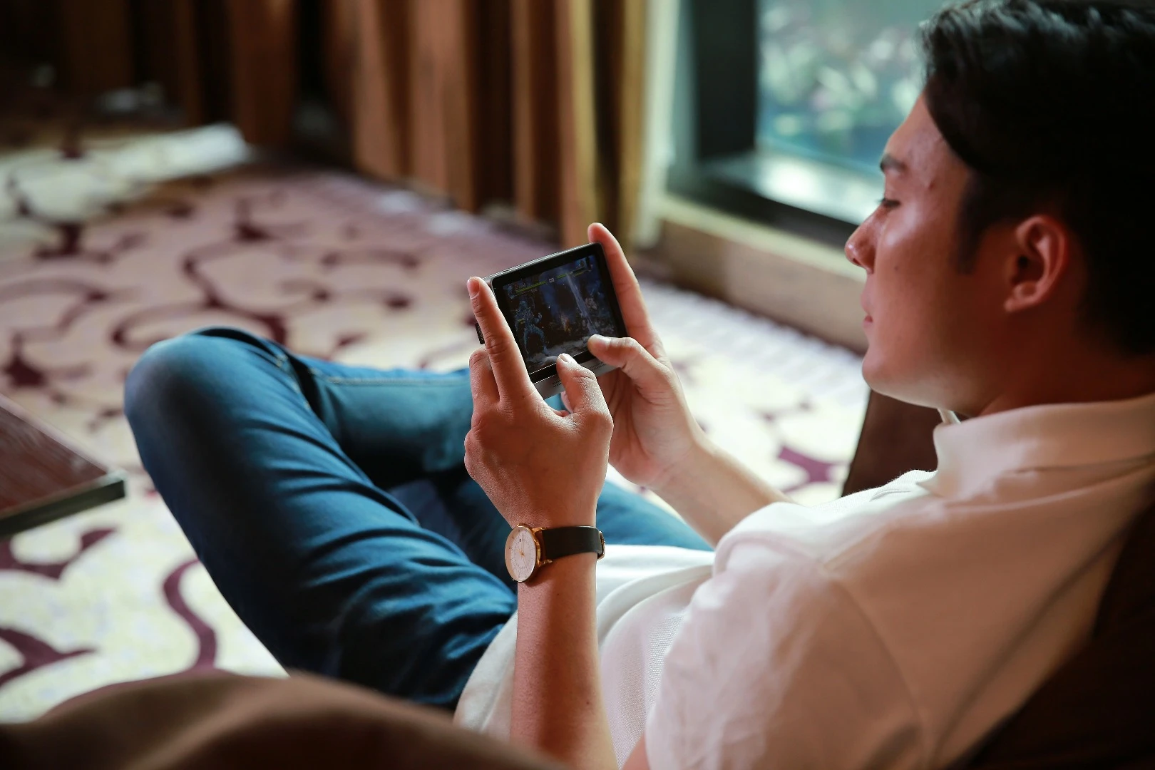 The MiniPC has a 5-inch, 1,280 x 720 resolution touch display