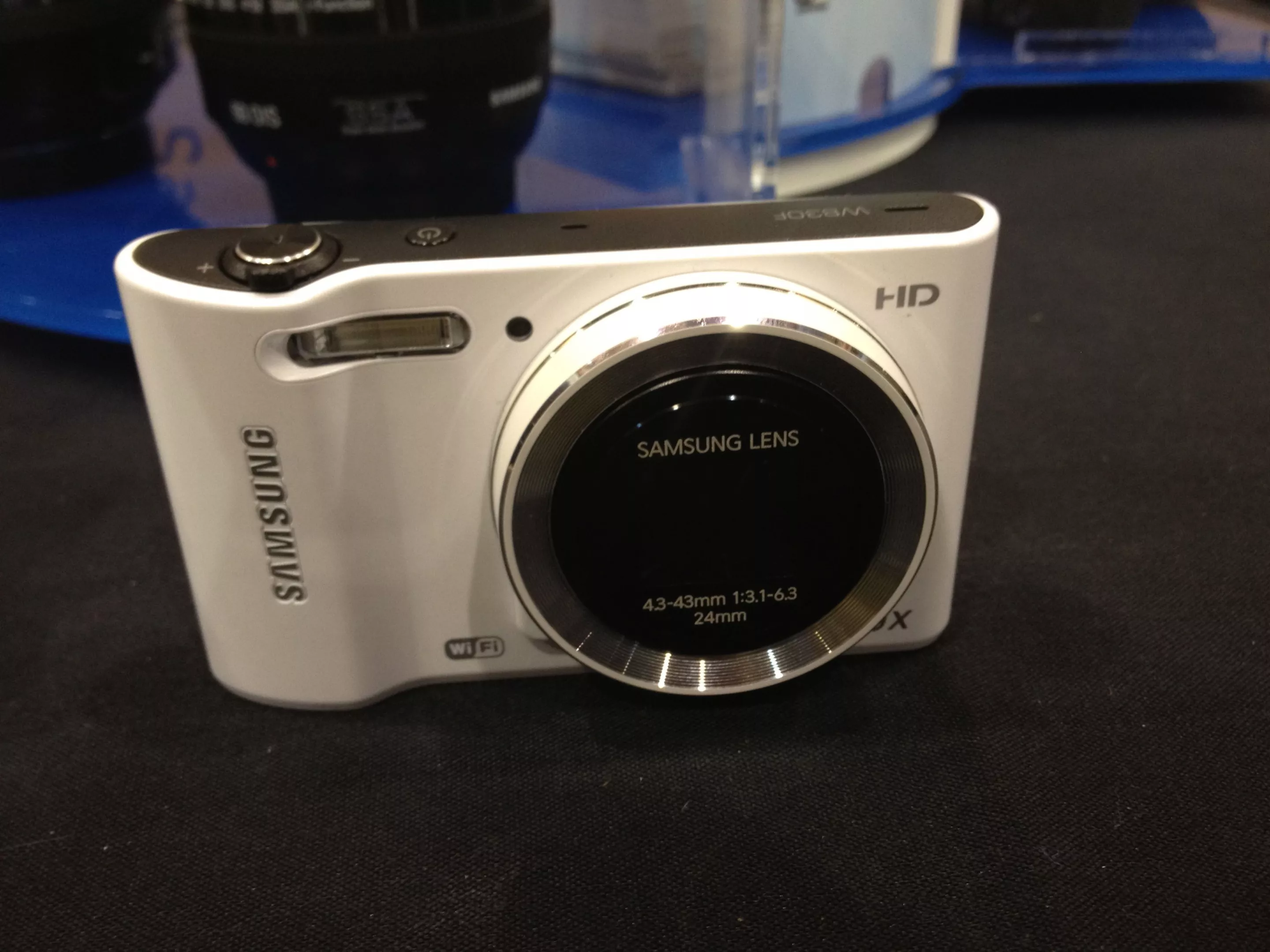 Samsung WB30F with the lens closed